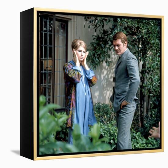 Funny Girl-null-Framed Stretched Canvas