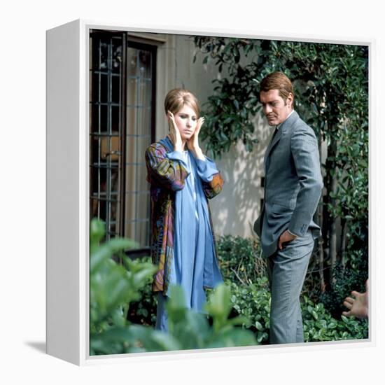 Funny Girl-null-Framed Stretched Canvas