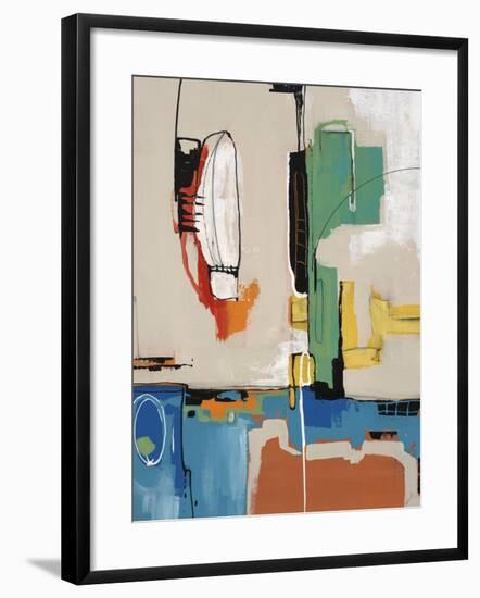 Funny Pages II-Sydney Edmunds-Framed Giclee Print