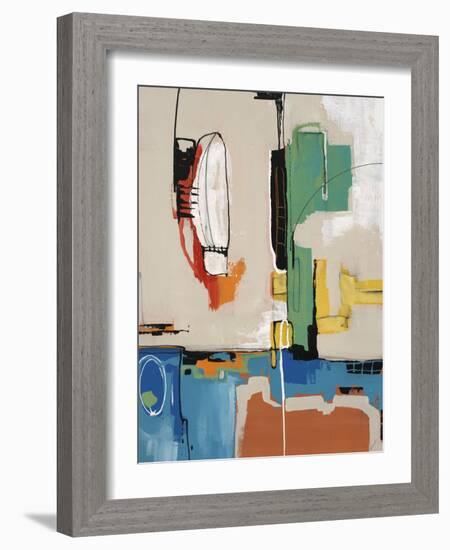 Funny Pages II-Sydney Edmunds-Framed Giclee Print