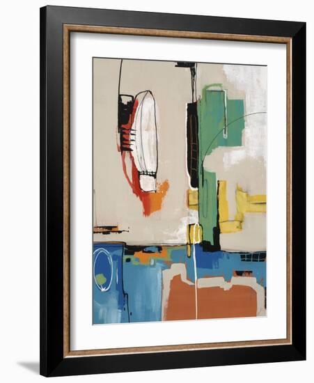 Funny Pages II-Sydney Edmunds-Framed Giclee Print