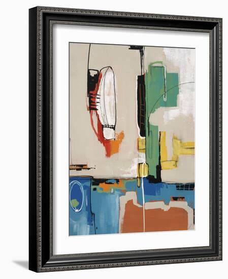 Funny Pages II-Sydney Edmunds-Framed Giclee Print