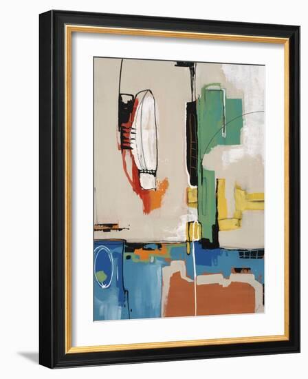 Funny Pages II-Sydney Edmunds-Framed Giclee Print