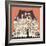 Funny School Choir Singing-vook-Framed Art Print