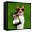 Funny Selfie Dog-Javier Brosch-Framed Premier Image Canvas