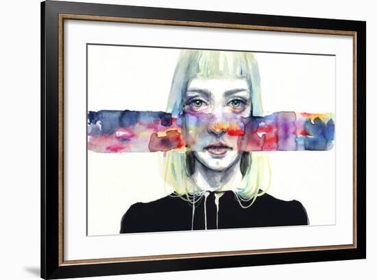 Fuoriluogo-Agnes Cecile-Framed Art Print