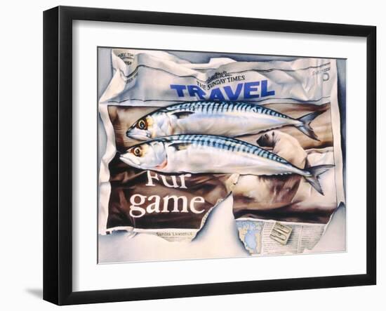 Fur Games, 1997-Sandra Lawrence-Framed Giclee Print