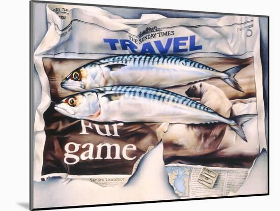 Fur Games, 1997-Sandra Lawrence-Mounted Giclee Print