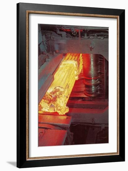 Furnace and Iron Works-null-Framed Art Print