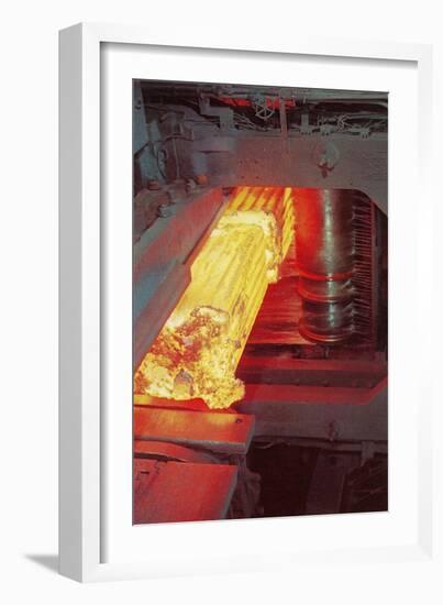Furnace and Iron Works-null-Framed Art Print