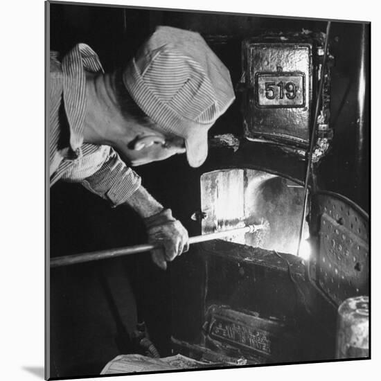 Furnace Conversion from Oil to Coal-null-Mounted Photographic Print