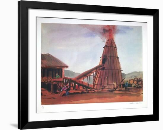 Furnace-Arthur Seiden-Framed Collectable Print