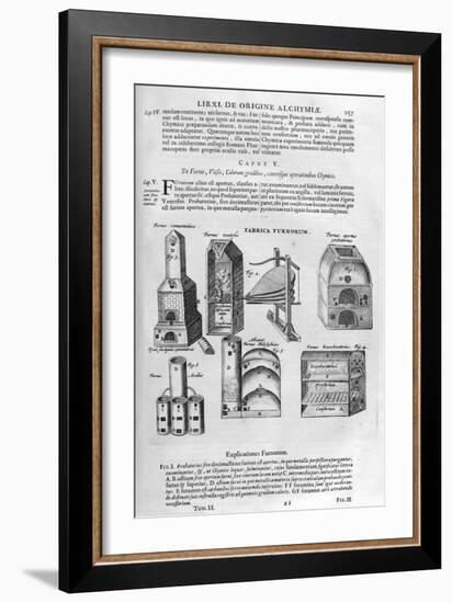Furnaces, 1678-Athanasius Kircher-Framed Giclee Print