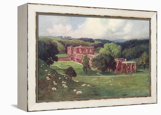 Furness Abbey, Goble 1908-Warwick Goble-Framed Stretched Canvas