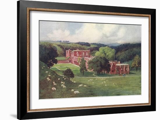 Furness Abbey, Goble 1908-Warwick Goble-Framed Art Print