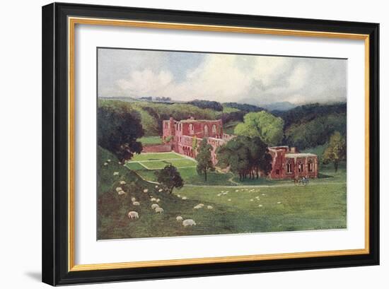 Furness Abbey, Goble 1908-Warwick Goble-Framed Art Print