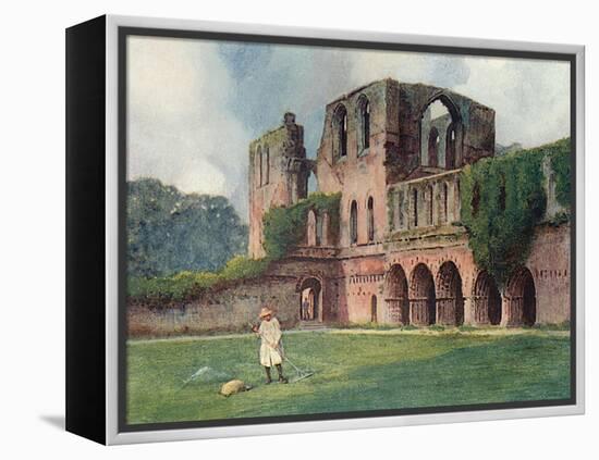 Furness Abbey, Goble 1908-Warwick Goble-Framed Stretched Canvas