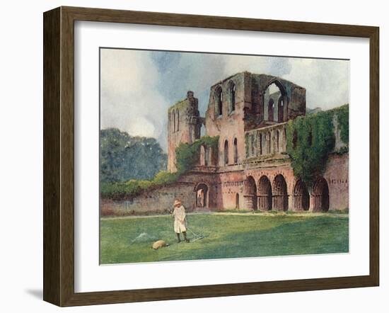 Furness Abbey, Goble 1908-Warwick Goble-Framed Art Print