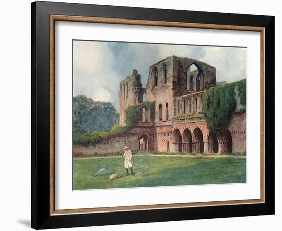 Furness Abbey, Goble 1908-Warwick Goble-Framed Art Print