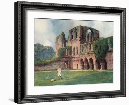 Furness Abbey, Goble 1908-Warwick Goble-Framed Art Print