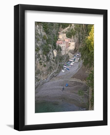 Furore, Amalfi Coast, Campania, Italy, Europe-Marco Cristofori-Framed Photographic Print
