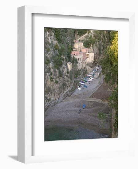 Furore, Amalfi Coast, Campania, Italy, Europe-Marco Cristofori-Framed Photographic Print