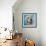 Furry Dog Friend I-Carolee Vitaletti-Framed Art Print displayed on a wall