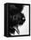 Furry Dog Panting-Henry Horenstein-Framed Premier Image Canvas