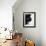 Furry Dog Panting-Henry Horenstein-Framed Photographic Print displayed on a wall