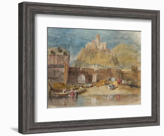 Furstenburg, 1817-J. M. W. Turner-Framed Giclee Print