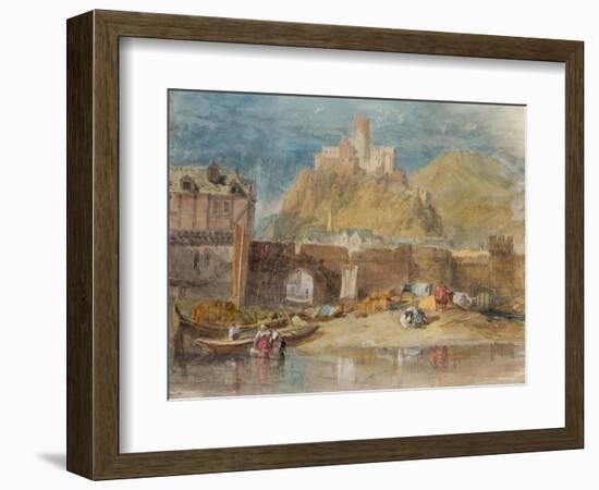 Furstenburg, 1817-J. M. W. Turner-Framed Giclee Print