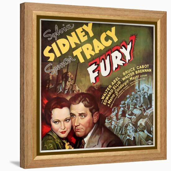 Fury, 1936-null-Framed Premier Image Canvas