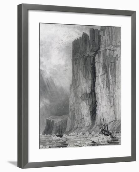 Fury and Hecla in Ice, August 1, 1825-null-Framed Giclee Print