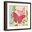 Fuschia Butterfly II-Alan Hopfensperger-Framed Art Print