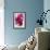 Fuschia Dalhia I-Maureen Love-Framed Photographic Print displayed on a wall