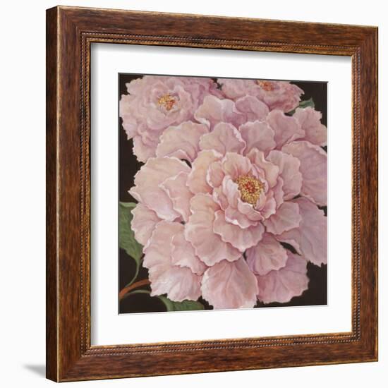 Fuschia Peonies-Janet Kruskamp-Framed Art Print