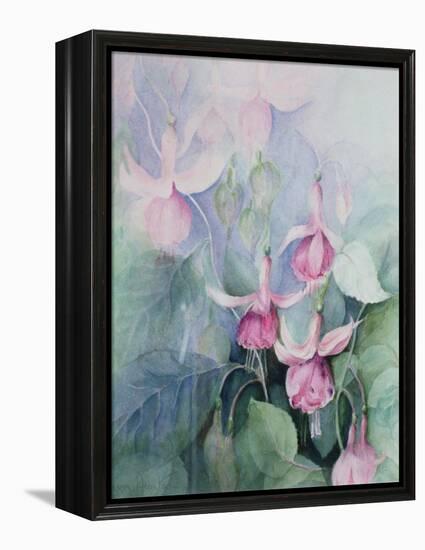 Fuschia, Pink Coachman-Karen Armitage-Framed Premier Image Canvas