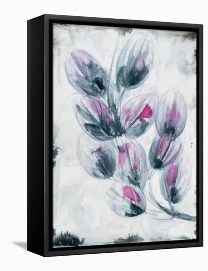 Fuschia Splash 2-Li Bo-Framed Premier Image Canvas