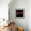 Fuschia-Magda Indigo-Framed Photographic Print displayed on a wall