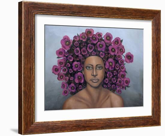 Fuschia-Leah Saulnier-Framed Giclee Print