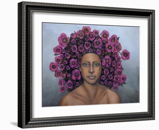 Fuschia-Leah Saulnier-Framed Giclee Print