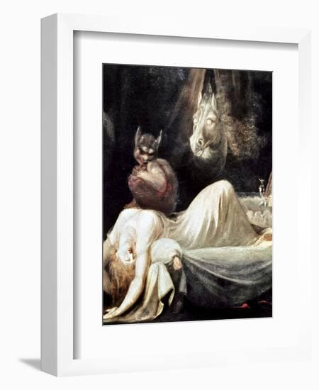 Fuseli: Nightmare, 1781-Henry Fuseli-Framed Giclee Print