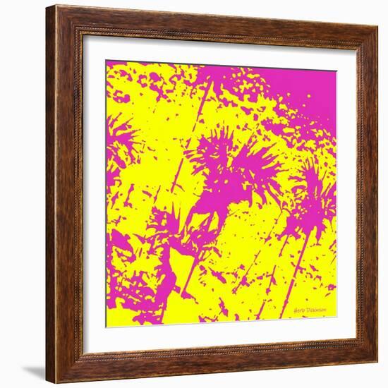 Fushia Blooms-Herb Dickinson-Framed Photographic Print