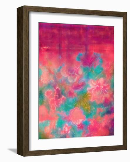 Fushia Electrica-Ricki Mountain-Framed Art Print