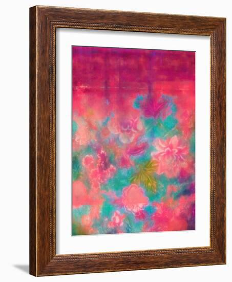 Fushia Electrica-Ricki Mountain-Framed Art Print