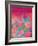 Fushia Electrica-Ricki Mountain-Framed Art Print