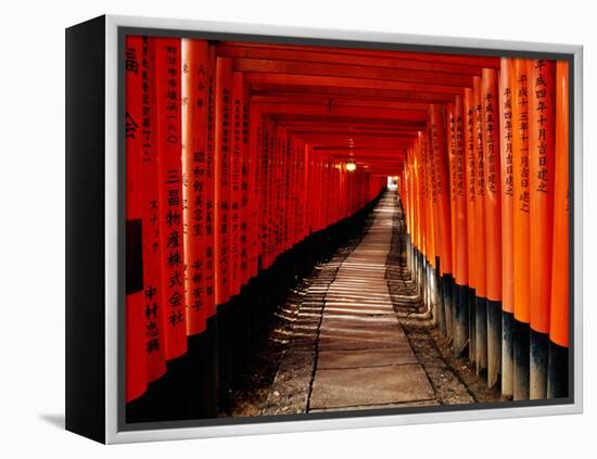 Fushimi-Inari Taisha "Torii Tunnels," Japan-Frank Carter-Framed Premier Image Canvas