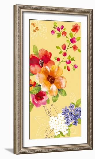 Fusion Flowers II-Sandra Jacobs-Framed Art Print