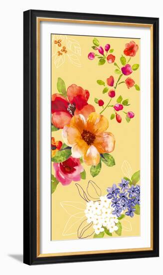 Fusion Flowers II-Sandra Jacobs-Framed Art Print