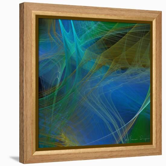 Fusion II-Jean-François Dupuis-Framed Stretched Canvas